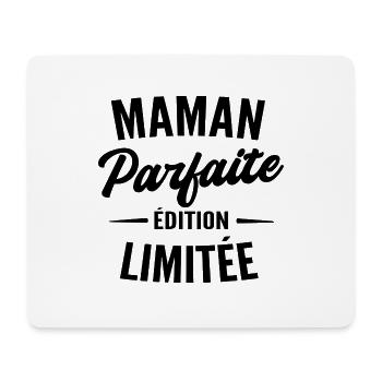 maman parfaite édition limitée - Tapis de souris (format paysage) - blanc - Devant