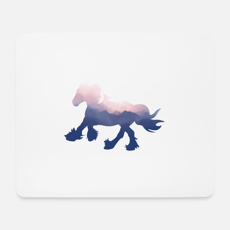 Tinker magic night - Mousepad (Querformat) - Weiß