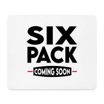 Sport Six Pack Muskeln Bodybuilding - Mousepad (Querformat) - Weiß - Vorne