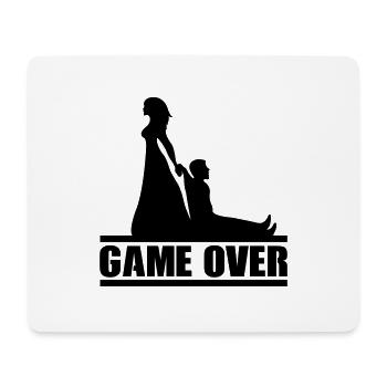 Fin du jeu - Tapis de souris (format paysage) - blanc - Devant