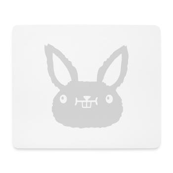Dear kawaii Face - Mouse Pad (horizontal) - white - Front