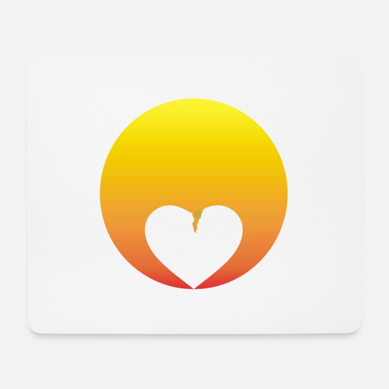 Cuttingheart - Mouse Pad (horizontal) - white
