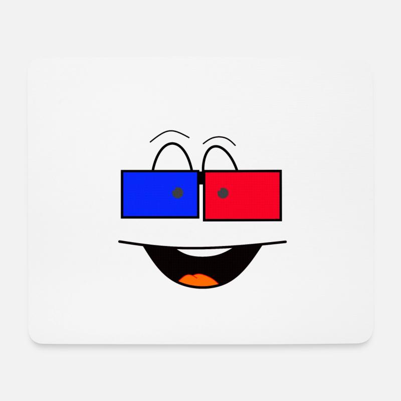 Kino - Mousepad (Querformat) - Weiß