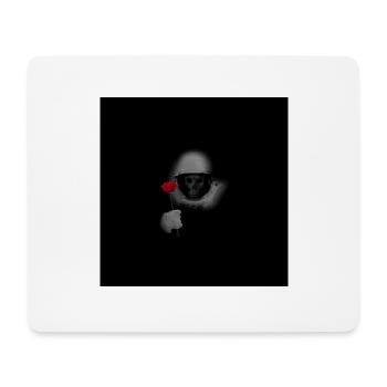 Dead Head In Space - Mousepad (Querformat) - Weiß - Vorne