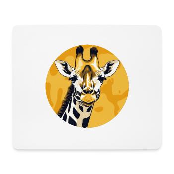 Giraffe - Mouse Pad (horizontal) - white - Front