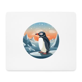 Penguin - Mouse Pad (horizontal) - white - Front
