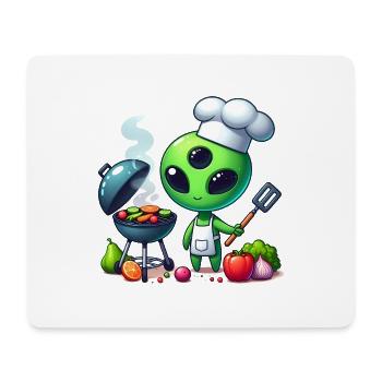 Alien Koch - Mouse Pad (horizontal) - white - Front