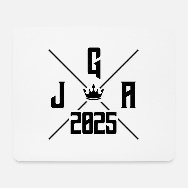 jga 2025 - Mousepad (Querformat) - Weiß