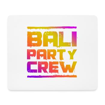 Bali Party Crew Bunt - Mousepad (Querformat) - Weiß - Vorne
