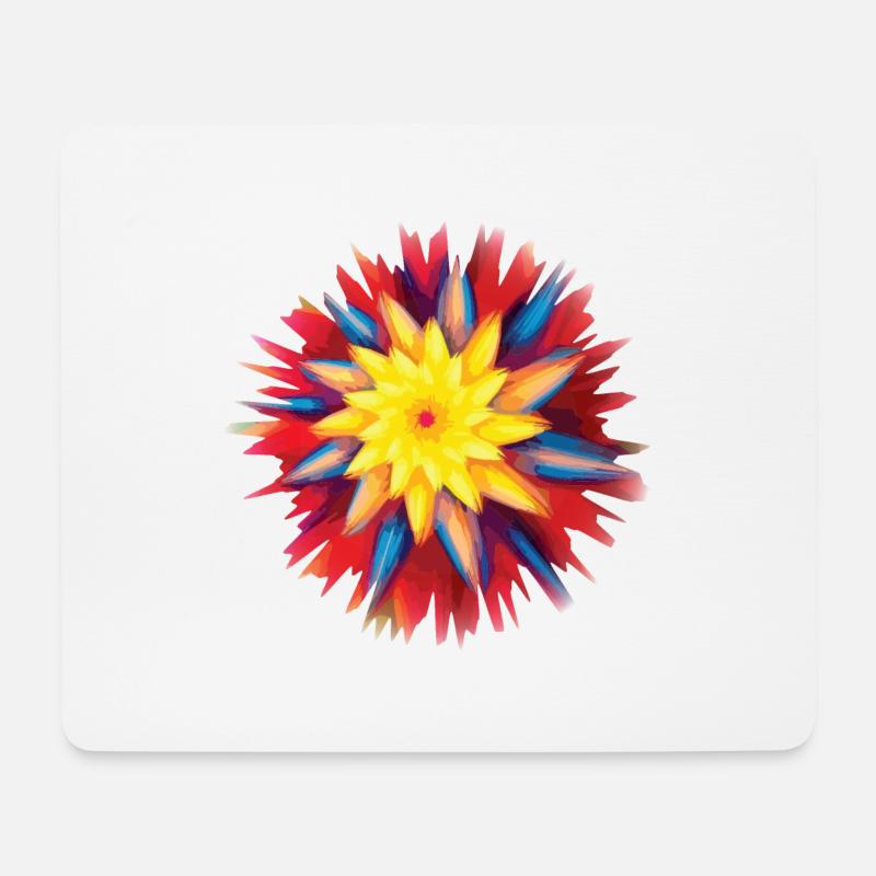 Vibration - Mouse Pad (horizontal) - white