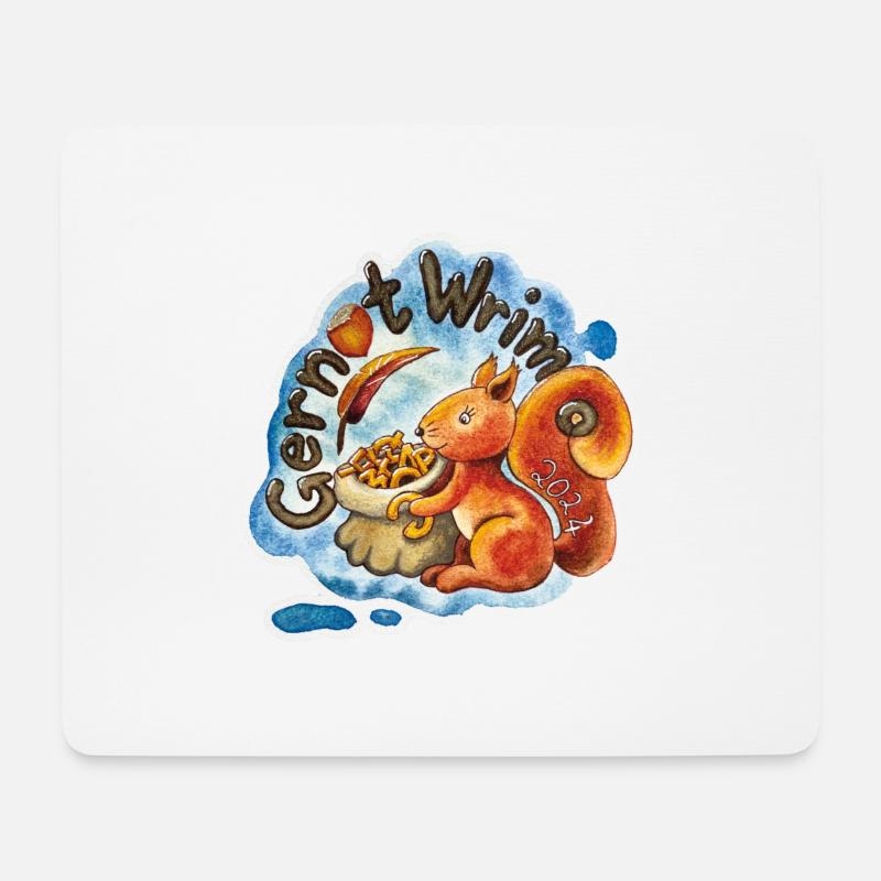 Gernot Wrimo - Mousepad (Querformat) - Weiß