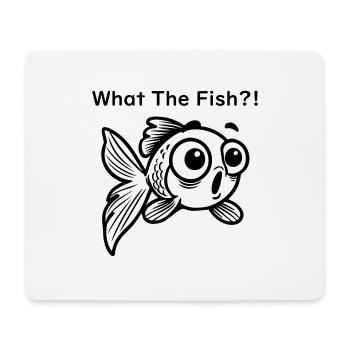 Shocked Goldfish - Was der Fisch Design hat - Mousepad (Querformat) - Weiß - Vorne
