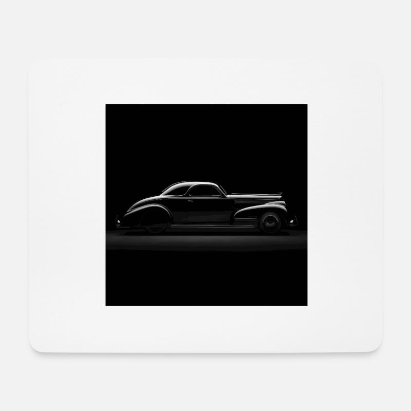 Piano lacquer - Mouse Pad (horizontal) - white