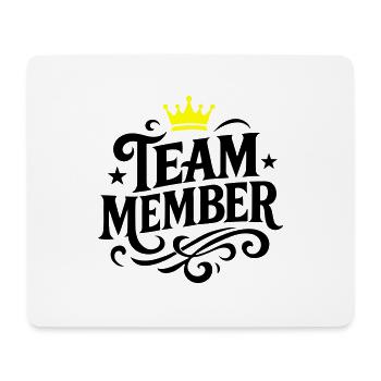 Team Member Group - Mouse Pad (horizontal) - white - Front