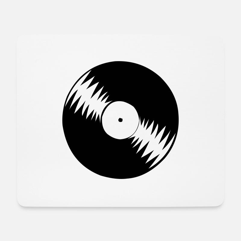 vinyl - Mousepad (Querformat) - Weiß