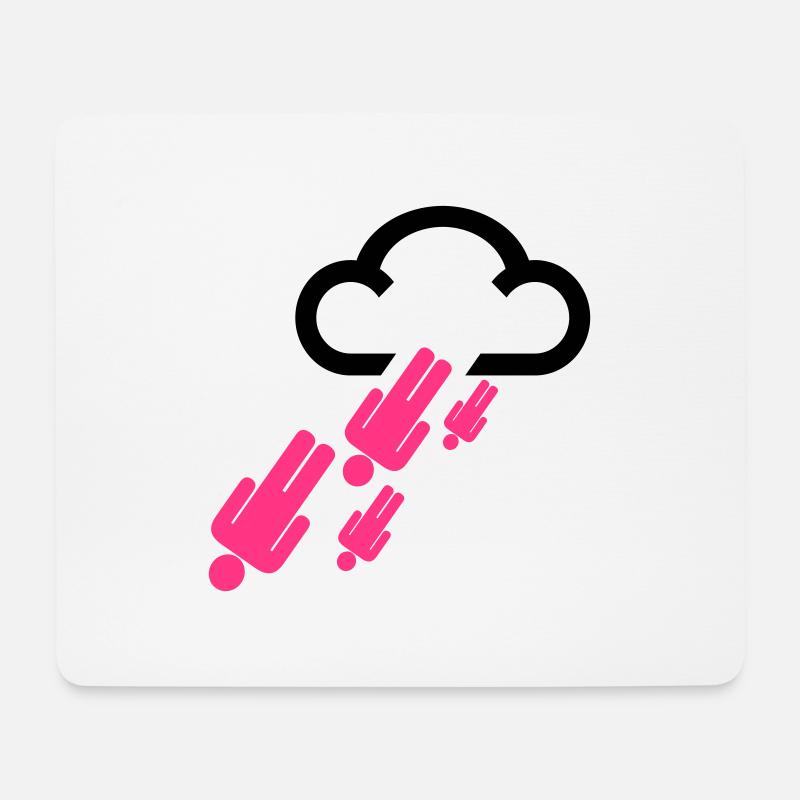 rainingmen - Mouse Pad (horizontal) - white