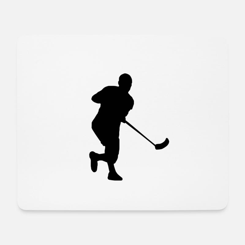 UNIHOCKEY - Mousepad (Querformat) - Weiß