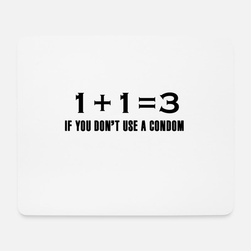 Funny - Mouse Pad (horizontal) - white