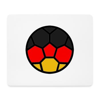 Drapeau Allemagne Coupe du monde - Tapis de souris (format paysage) - blanc - Devant