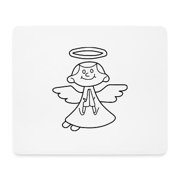 angel - Mouse Pad (horizontal) - white - Front