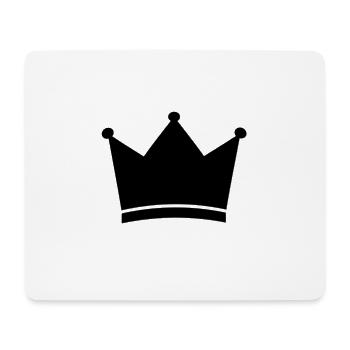 Crown - Mouse Pad (horizontal) - white - Front