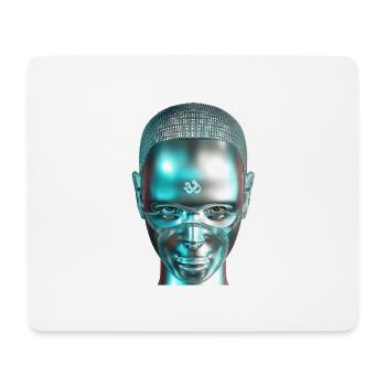 Om - Omh Girl - Mousepad (Querformat) - Weiß - Vorne