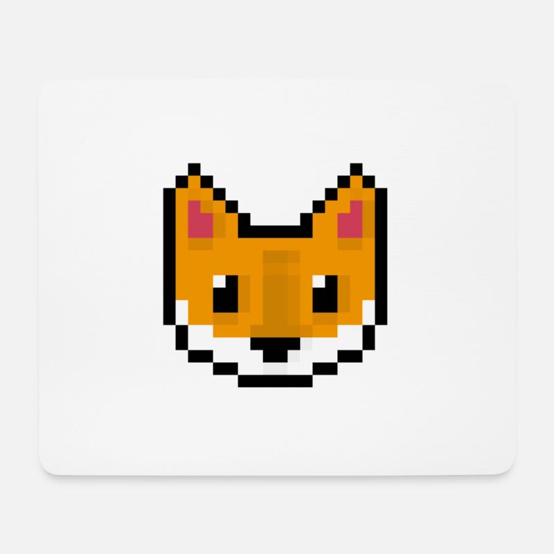 Fox - Mouse Pad (horizontal) - white