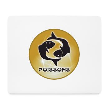 Pisces pix - Mouse Pad (horizontal) - white - Front