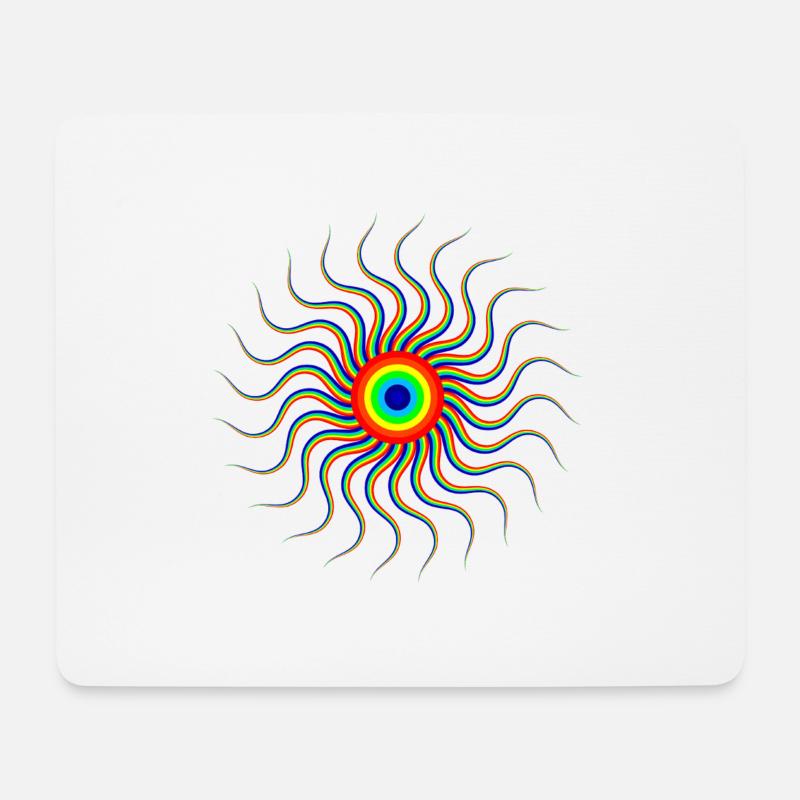 Design - Mousepad (Querformat) - Weiß