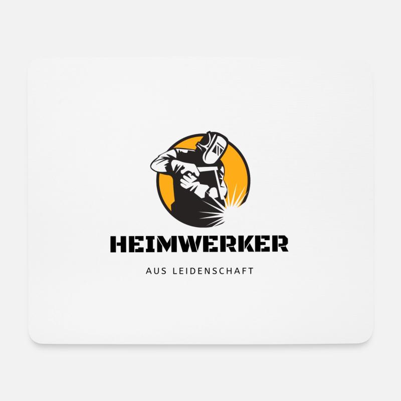 handyman - Mouse Pad (horizontal) - white