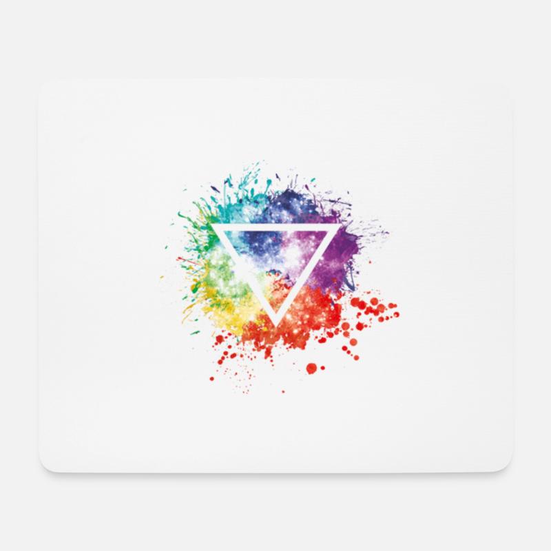 trinité - Tapis de souris (format paysage) - blanc