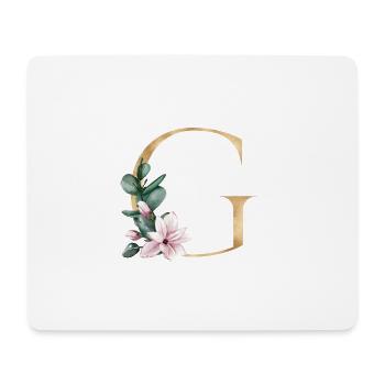 Alphabet G - Mousepad (Querformat) - Weiß - Vorne