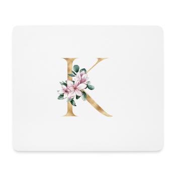Alphabet K - Mousepad (Querformat) - Weiß - Vorne