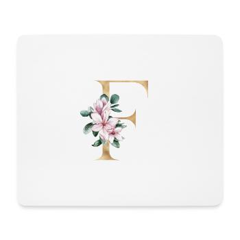 Alphabet F - Mousepad (Querformat) - Weiß - Vorne