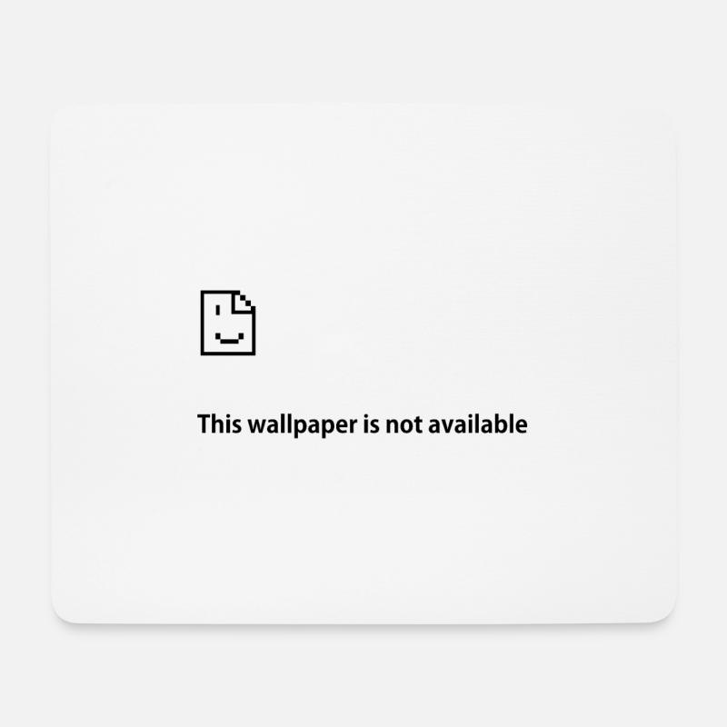 Error message (This wallpaper is not available) - Mouse Pad (horizontal) - white