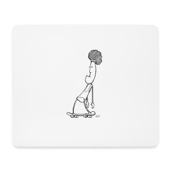 Skating Skating Skater Skate - Mouse Pad (horizontal) - white - Front