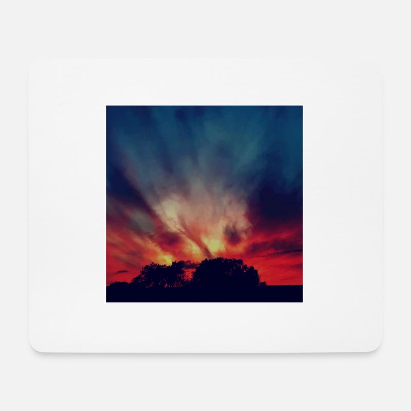 Sky Collection - Mousepad (Querformat) - Weiß