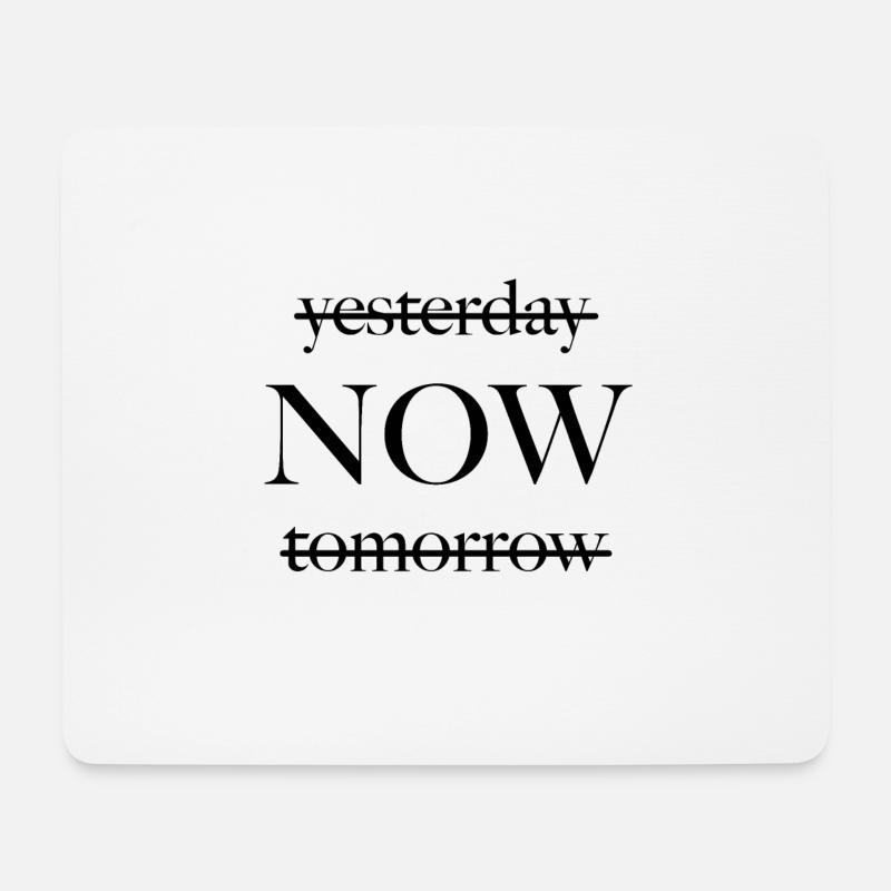 Motivation - Mousepad (Querformat) - Weiß