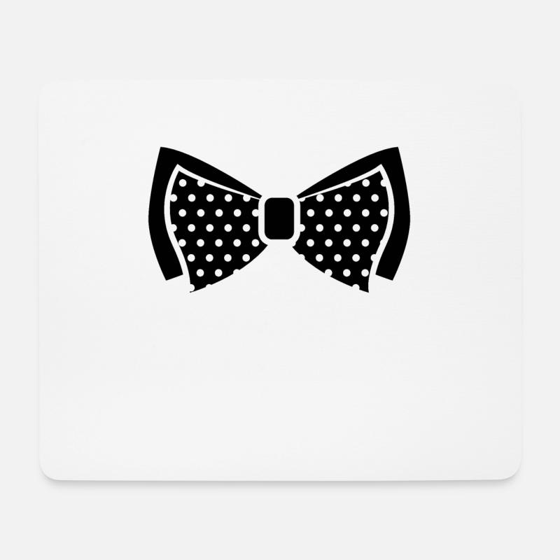 Fliege - Mousepad (Querformat) - Weiß