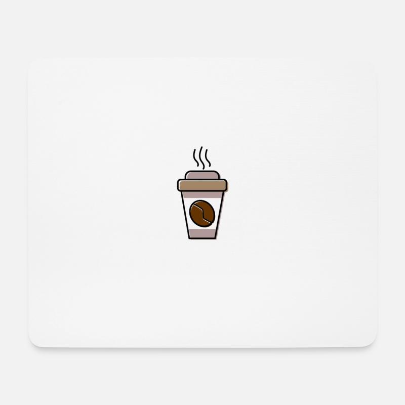 Coffee - Mouse Pad (horizontal) - white