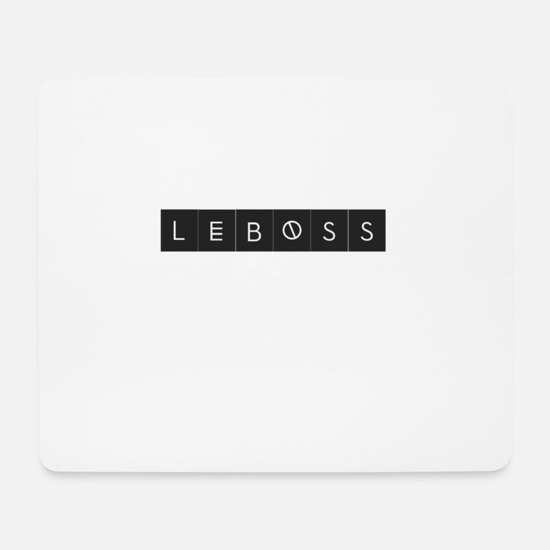 Der Chef - Mousepad (Querformat) - Weiß