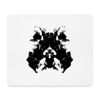 Rorschach #3 The Ace of Spades - Mousepad (Querformat) - Weiß - Vorne