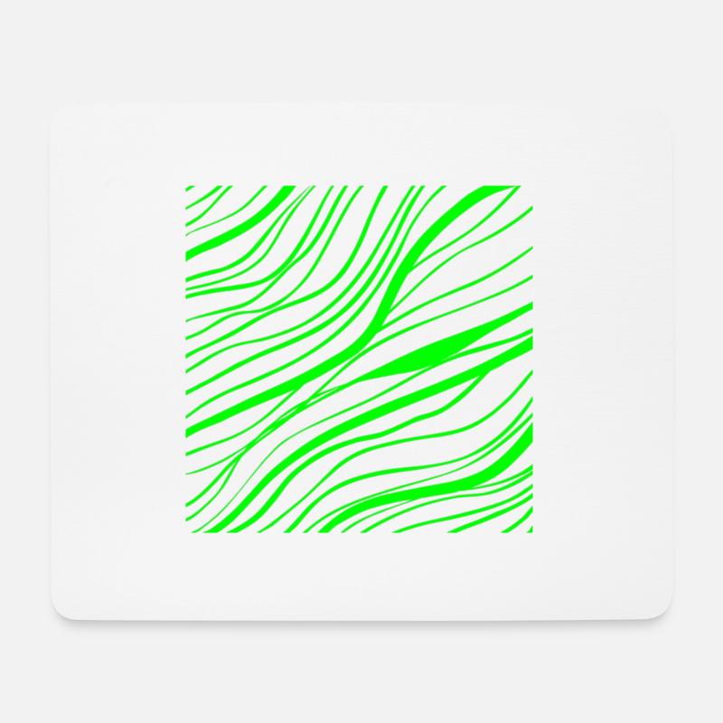Modell der Dschungellinie - Mousepad (Querformat) - Weiß