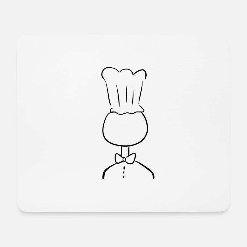 Koch Kochen - Mousepad (Querformat) - Weiß