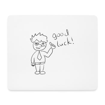 Work Motivation - Mouse Pad (horizontal) - white - Front