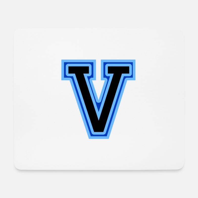 Brief V 7 - Mousepad (Querformat) - Weiß