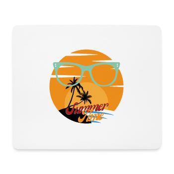 In the Summer time - Mouse Pad (horizontal) - white - Front