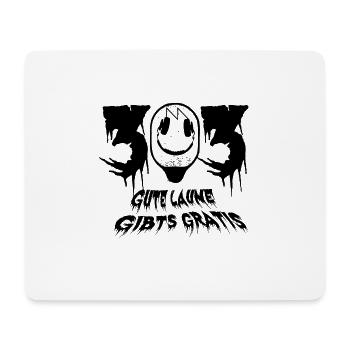 303 Acid Smile - Mousepad (Querformat) - Weiß - Vorne