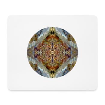 Nature Mandala Jordan, Petra - Mouse Pad (horizontal) - white - Front