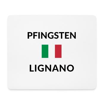 Pfingsten in Lignano - Mousepad (Querformat) - Weiß - Vorne